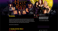 Desktop Screenshot of hocuspocusxxx.com